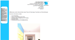 Desktop Screenshot of nervenarztpraxis-p3.de
